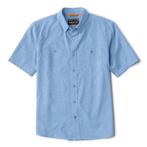 Men’s Tech Chambray Short-Sleeve Work Shirt - US 5471