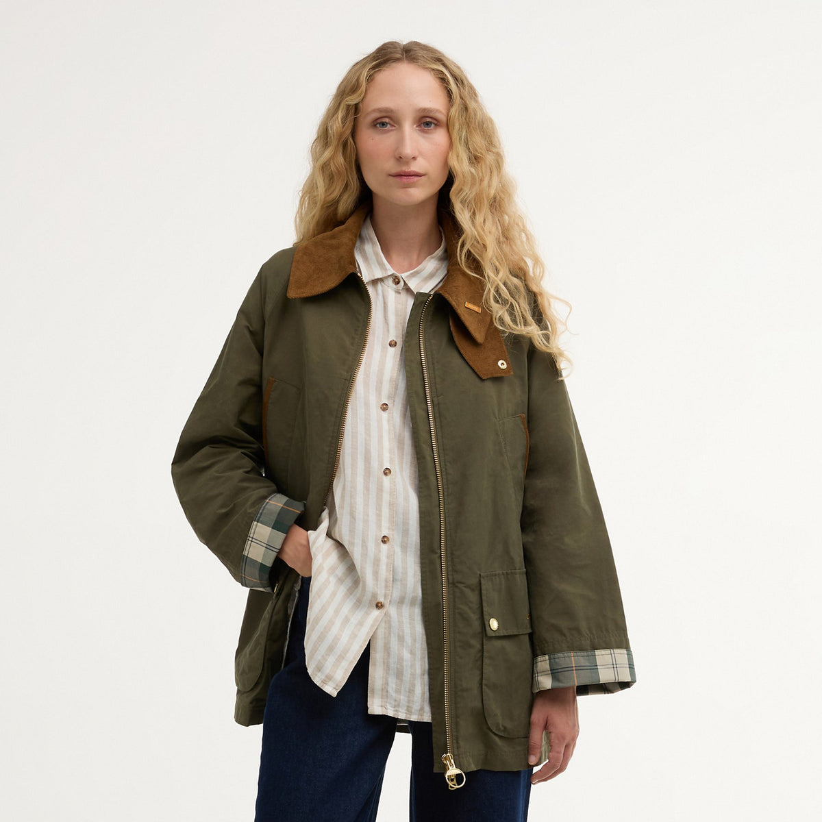 Women’s Barbour® Icons Bedale Showerproof Jacket - US 1122