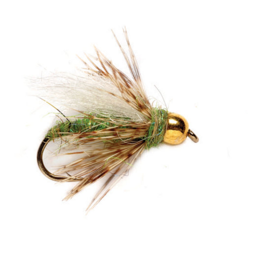 Bead Head Soft Hackle Caddis Pupa Fly - US 2656