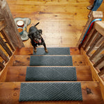 Recycled WaterHog® Diamonds Stair Treads - US 8050