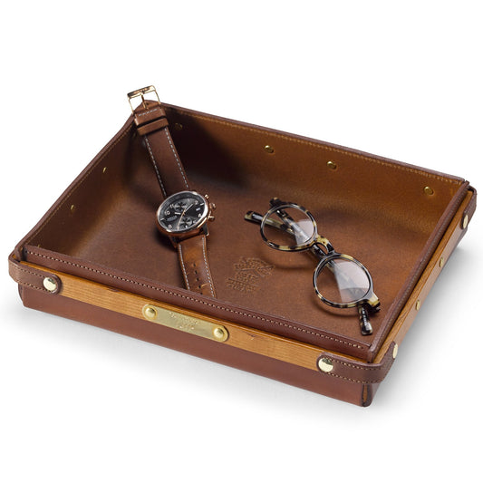 No. 120 Leather Valet Tray - US 4748