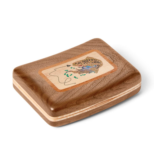 A.L. Swanson River Series Fly Boxes - Wood Inlay - US 9839