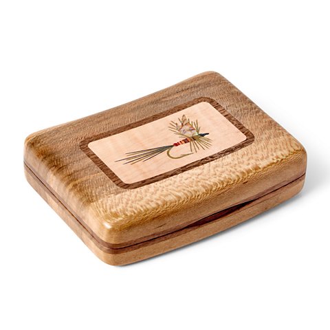 A.L. Swanson River Series Fly Boxes - Abalone Inlay - US 2464