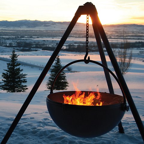 Cowboy Cauldron - 30" Diameter - US 6937