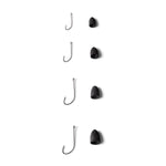 Cupped Face Foam Popper Heads - US 0132