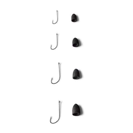 Cupped Face Foam Popper Heads - US 0132