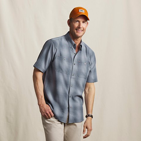Men’s Tech Chambray Short-Sleeve Work Shirt - US 1150