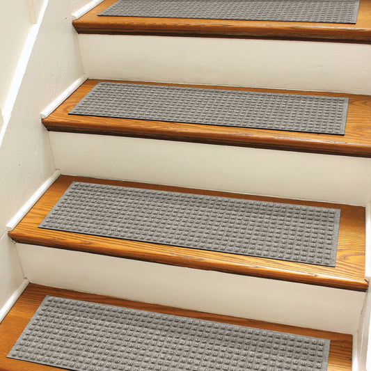 Recycled WaterHog® Grid Stair Treads - US 6670