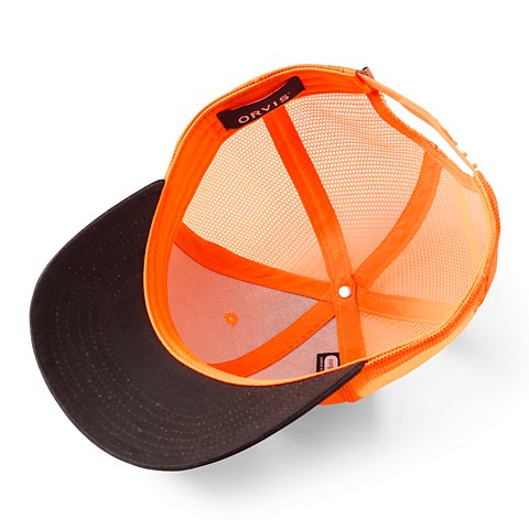 Mesh-Back Waxed Brim Hat - US 2685