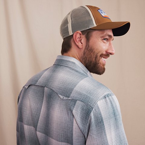 Tech Chambray Long-Sleeve Western Shirt - US 2092