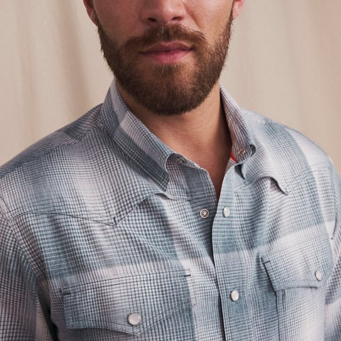 Tech Chambray Long-Sleeve Western Shirt - US 1935