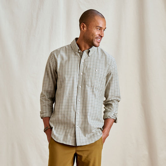 Country Twill Long-Sleeve Button-Down Shirt - US 5581