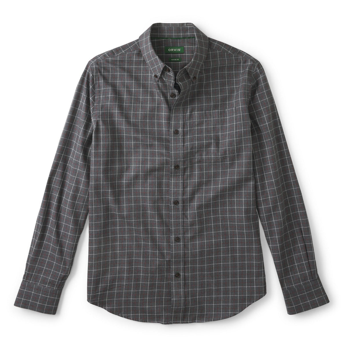 Country Twill Long-Sleeve Button-Down Shirt - US 6522