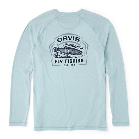 Men’s DriCast™ Long-Sleeve Graphic Crew - US 9223