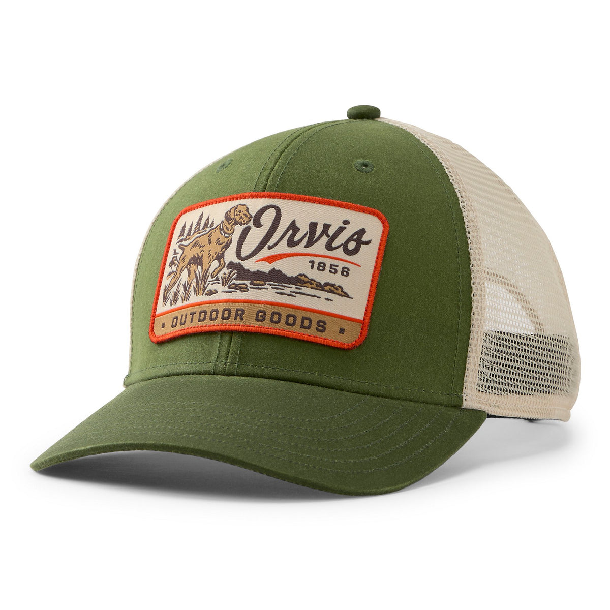 Pointer Waxed Cotton Trucker Hat - US 6361