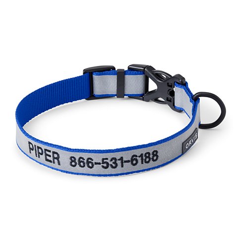 Orvis Personalized Reflective Dog Collar - US 0890