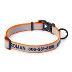 Orvis Personalized Reflective Dog Collar - US 1011