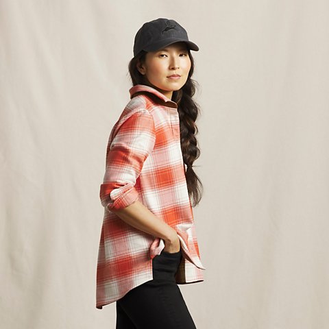 Perfect Flannel Boyfriend Shirt - US 9753
