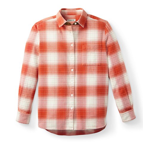 Perfect Flannel Boyfriend Shirt - US 9753
