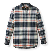 STONE/NAVY PLAID