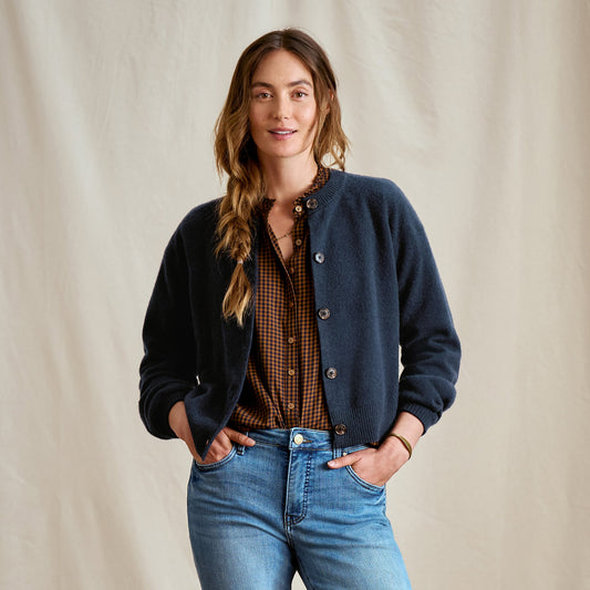 Boiled Cashmere Cardigan - US 2721