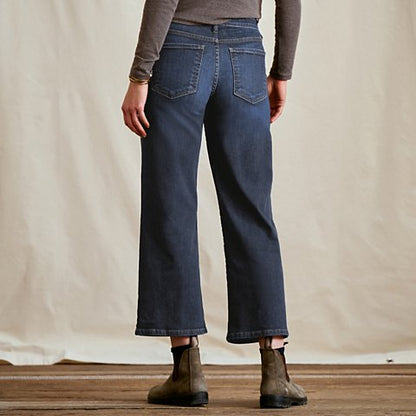 Kut from the Kloth® Charlotte Denim Wide-Leg Cropped Jeans - US 8663