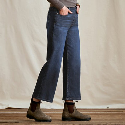 Kut from the Kloth® Charlotte Denim Wide-Leg Cropped Jeans - US 8663