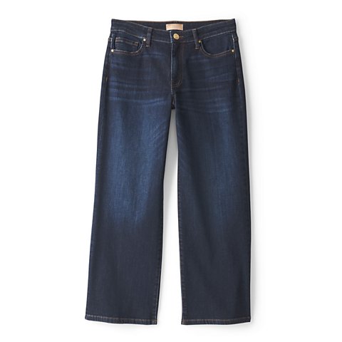 Kut from the Kloth® Charlotte Denim Wide-Leg Cropped Jeans - US 3679