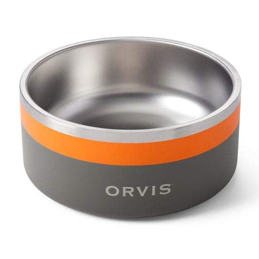 Orvis Double-Walled Stainless Steel Dog Bowl - US 4854