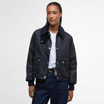 Barbour® Cropped Beadnell Waxed Jacket - US 5914