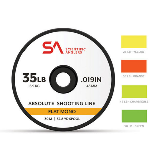 Scientific Anglers Absolute Flat Mono Shooting Line - US 7996