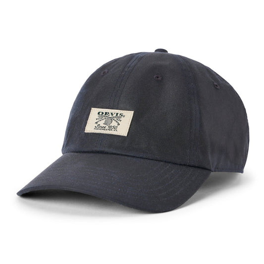 Vintage Waxed Cotton Ball Cap - Crossed Rods - US 3111