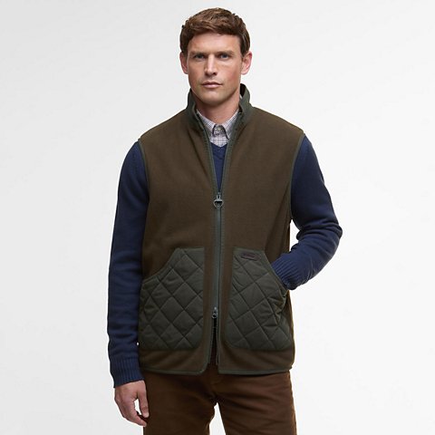 Barbour® Lowich Fleece Gilet - US 8847