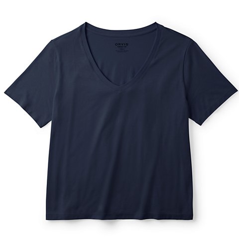 Perfect V-Neck Short-Sleeve Tee - US 1064