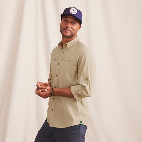 Men’s Open Air Caster Long-Sleeve Shirt - US 2802