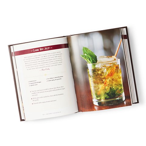 Leather-Bound Whiskey Cocktails Book - US 9303