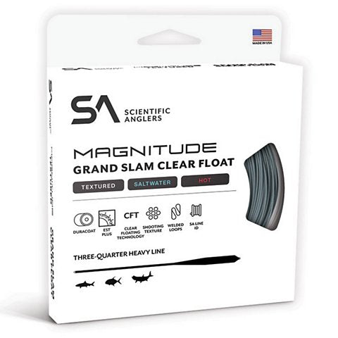 Scientific Anglers Magnitude Textured Grand Slam Clear-Tip Fly Line - US 4899