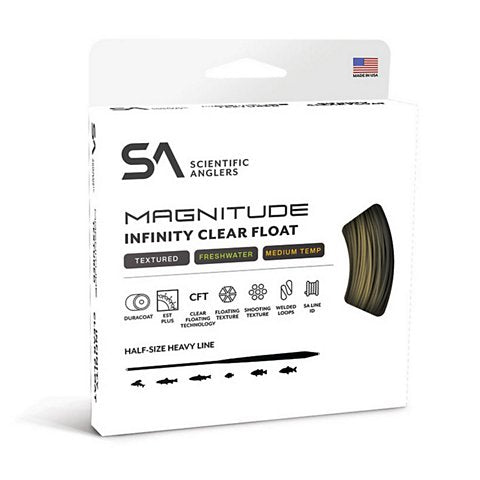 Scientific Anglers Magnitude Textured Infinity Clear-Tip Fly Line - US 3480