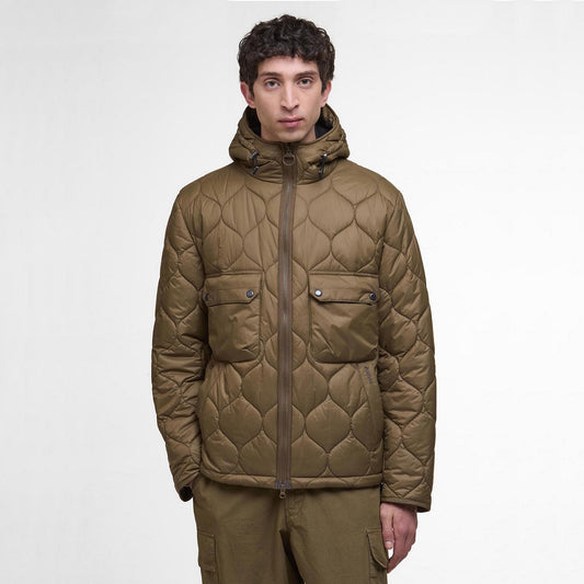 Barbour® Re-Engineered Spey Quilted Hooded Jacket - US 7328