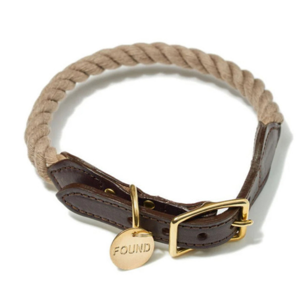 Found My Animal Rope Dog Collar - US 8035
