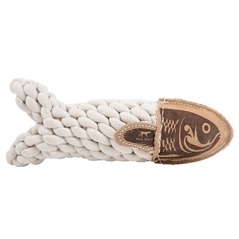 Rope Crunch Fish Dog Toy - US 0462