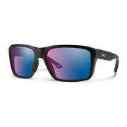 MATTE BLACK FRAME POLARCHROMIC ROSE BLUE MIRROR GLASS