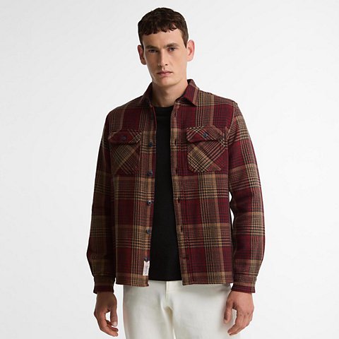 Barbour® Millom Houndstooth Relaxed Long-Sleeve Shirt - US 3761