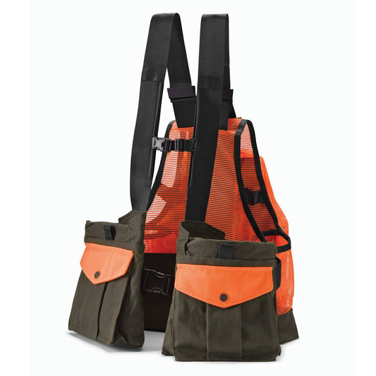 Waxed Cotton Strap Vest - US 4625