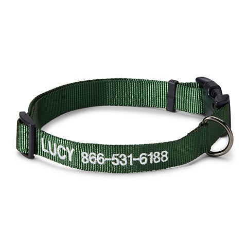 Personalized Side-Release Buckle Collar & Leash - US 1265